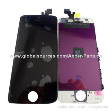 New LCD for iPhone 5s, full assembly, cheap price and high quality